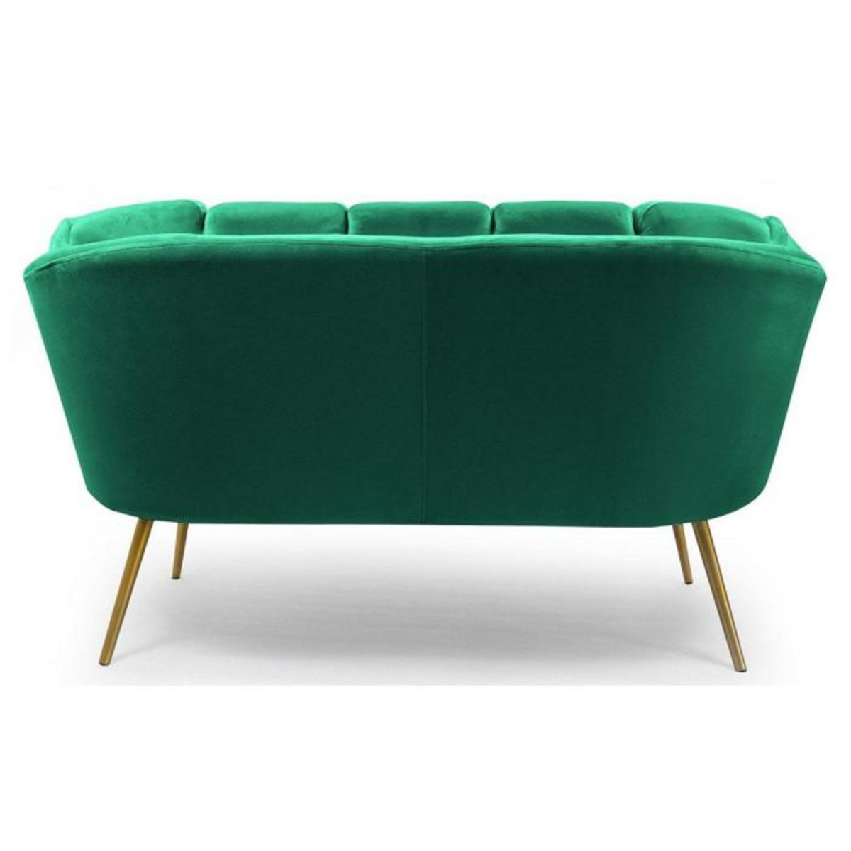 Paris Prix Canapé 2 Places en Velours  Dabren  138cm Vert