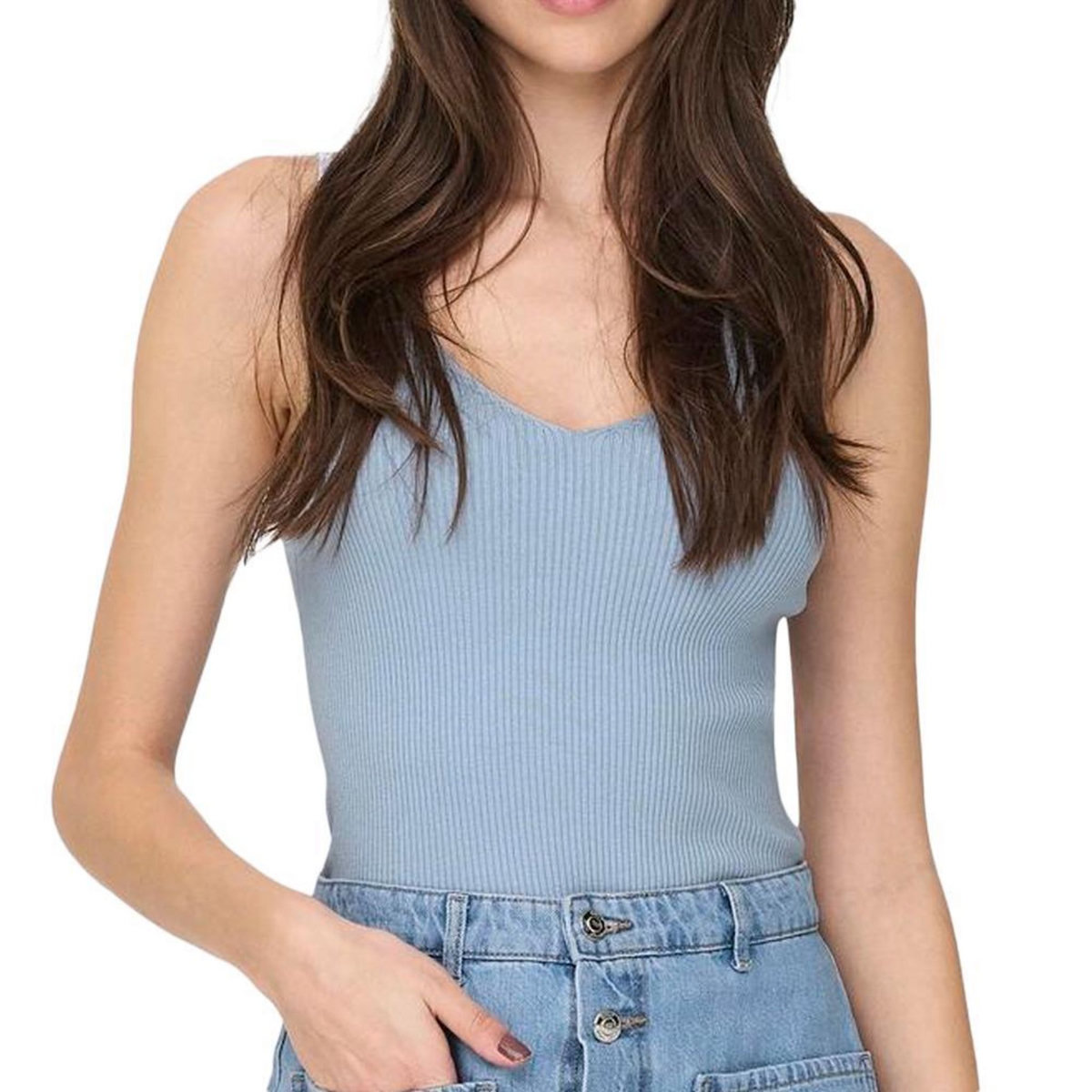 JACQUELINE DE YONG Débardeur en Maille  Femme JDY Nanna 15180497