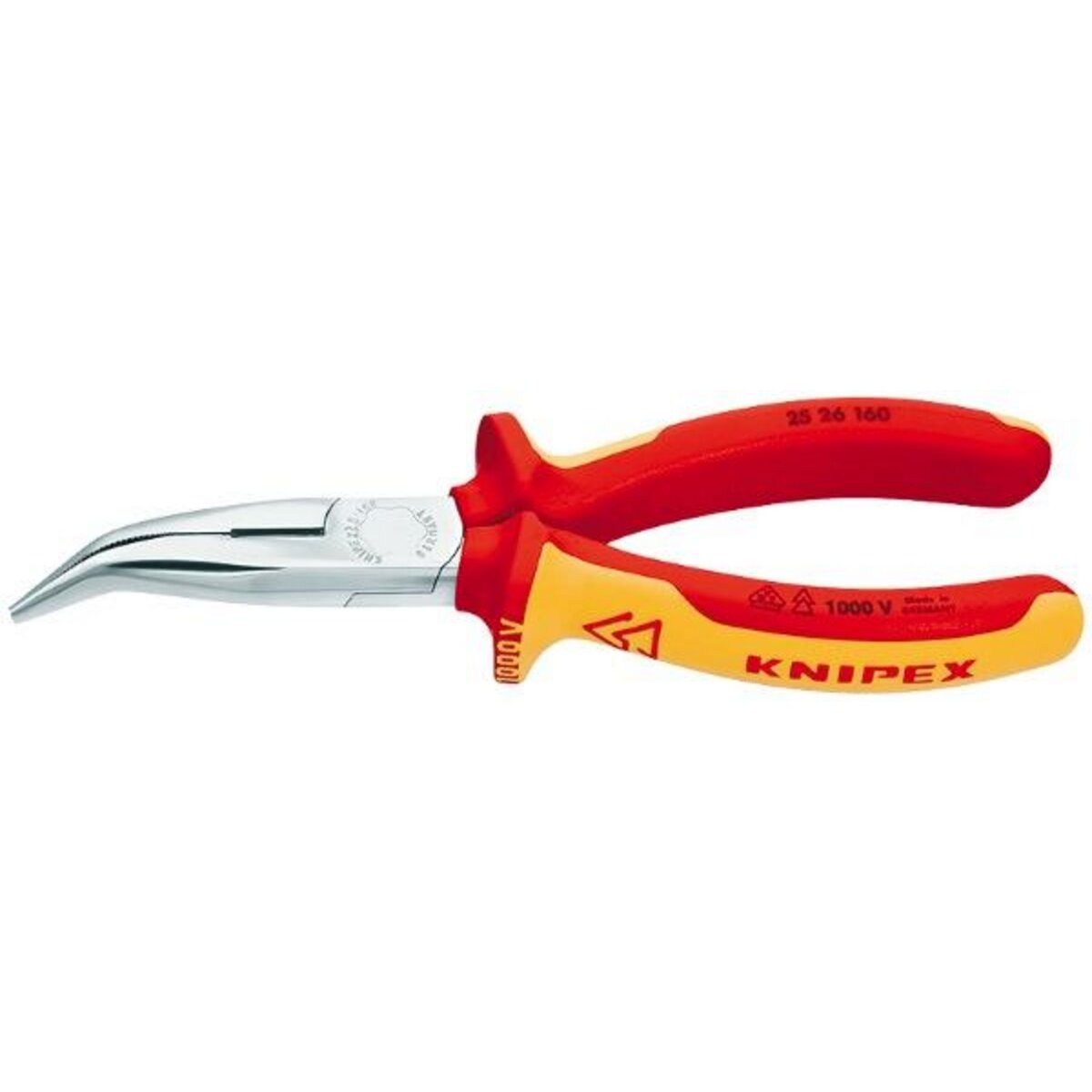 Knipex Pince téléphone coudée isolée 1000 V