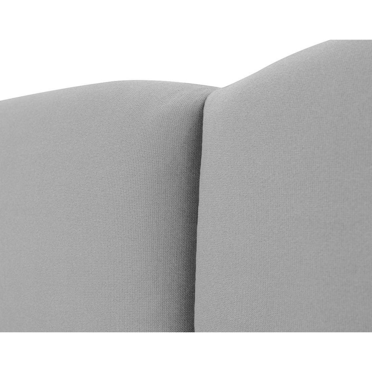 BEST MOBILIER Noa - lit coffre - 140x200 cm - en velours - sommier inclus