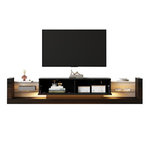 MERAX Meuble tv. Coloris disponibles : Blanc