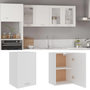 Voir la diapositive 1 : VIDAXL Armoire suspendue Blanc 39,5x31x60 cm Bois d'ingenierie