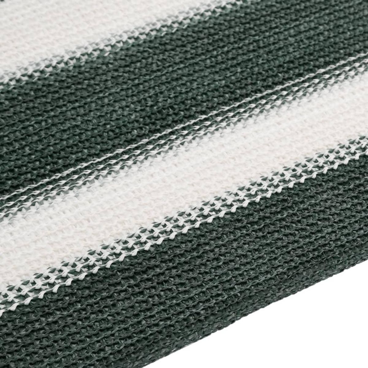 VIDAXL Filet brise-vue vert et blanc 1,5x50 m PEHD 75 g/m²
