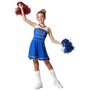 ATOSA Déguisement Cheerleader Bleu - Fille - 5/6 ans (110 à 116 cm)