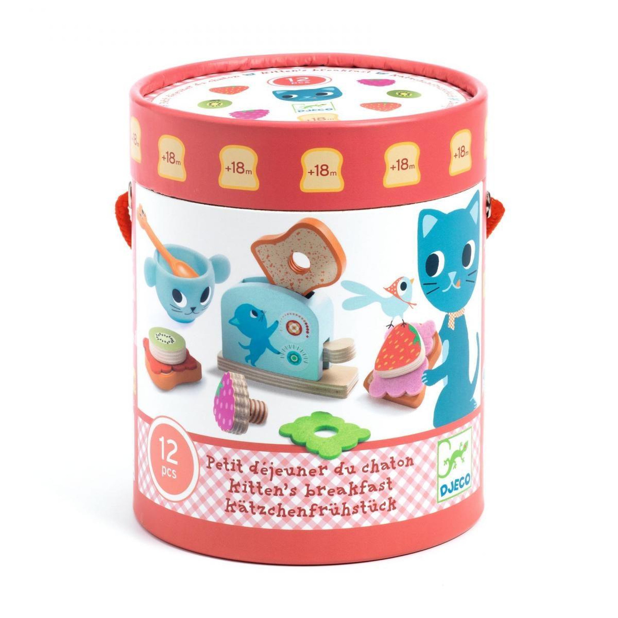 Djeco Breakfast chaton jeu d imitation