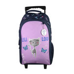 Bagtrotter BAGTROTTER Sac à dos à roulettes Lili Lou Violet