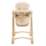 Voir la diapositive 3 : BEBELISSIMO Bebelissimo - Chaise haute évolutive bébé - Pliable - Compacte - Réglable hauteur - De 6 mois à 3 ans (15kg) - beige - Bon Appetit