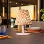 Voir la diapositive 6 : Lumisky Lampe de table sans fil IBIZA   H26cm