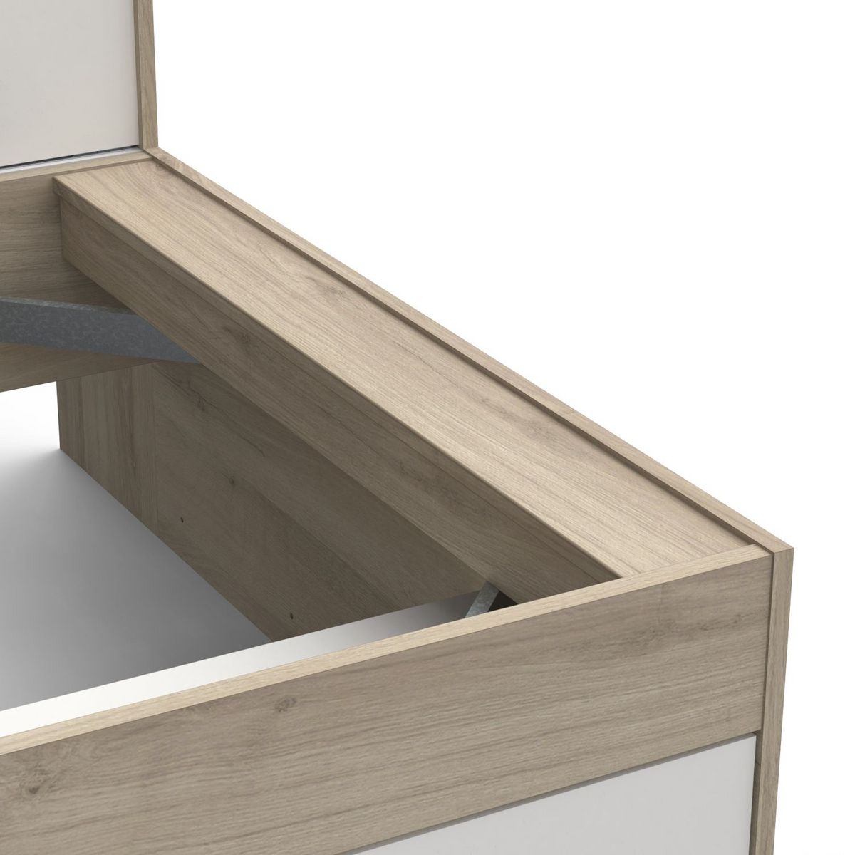 Lit 90x190/200 cm avec rangements LOREDANA