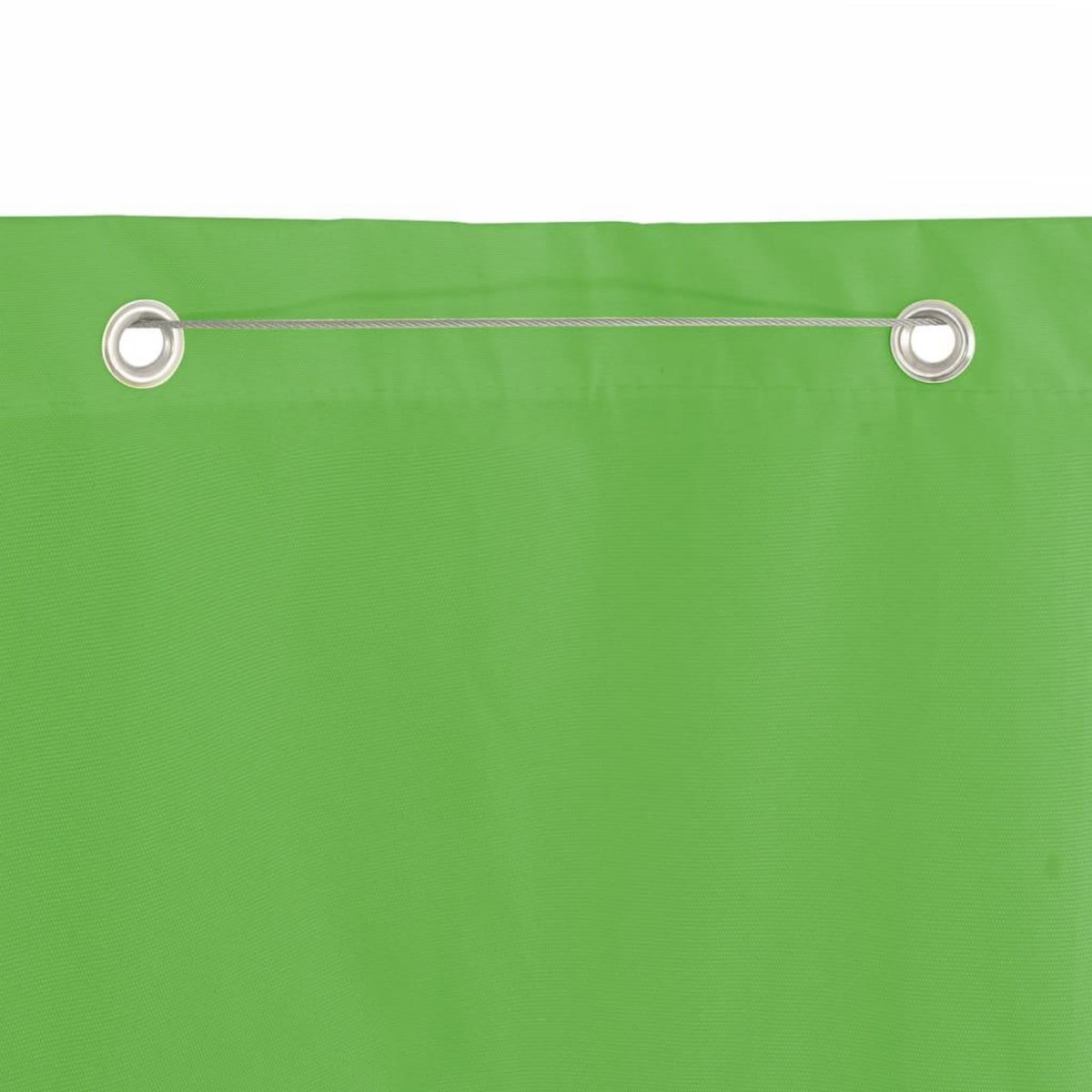 VIDAXL Ecran de balcon Vert clair 100x240 cm Tissu Oxford