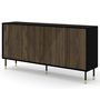 Voir la diapositive 1 : BEST MOBILIER Kirua - buffet bas - 180 cm