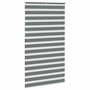 Voir la diapositive 4 : VIDAXL Store zebre gris fonce largeur du tissu 130,9 cm polyester