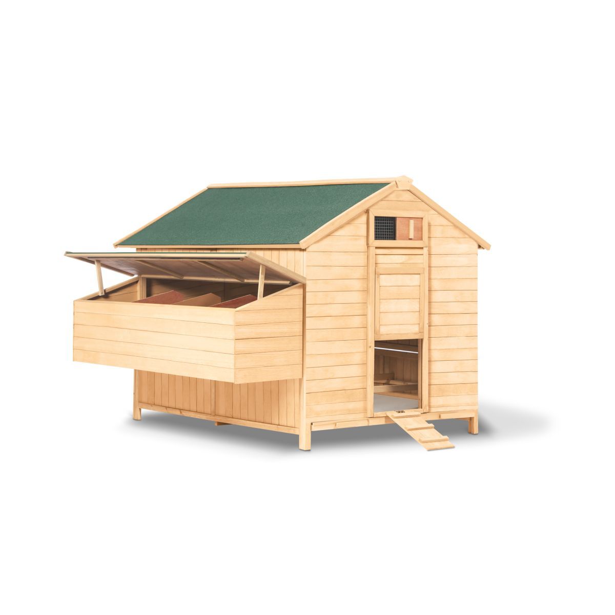 Jardikt Poulailler chalet 15-18 poules avec pondoir