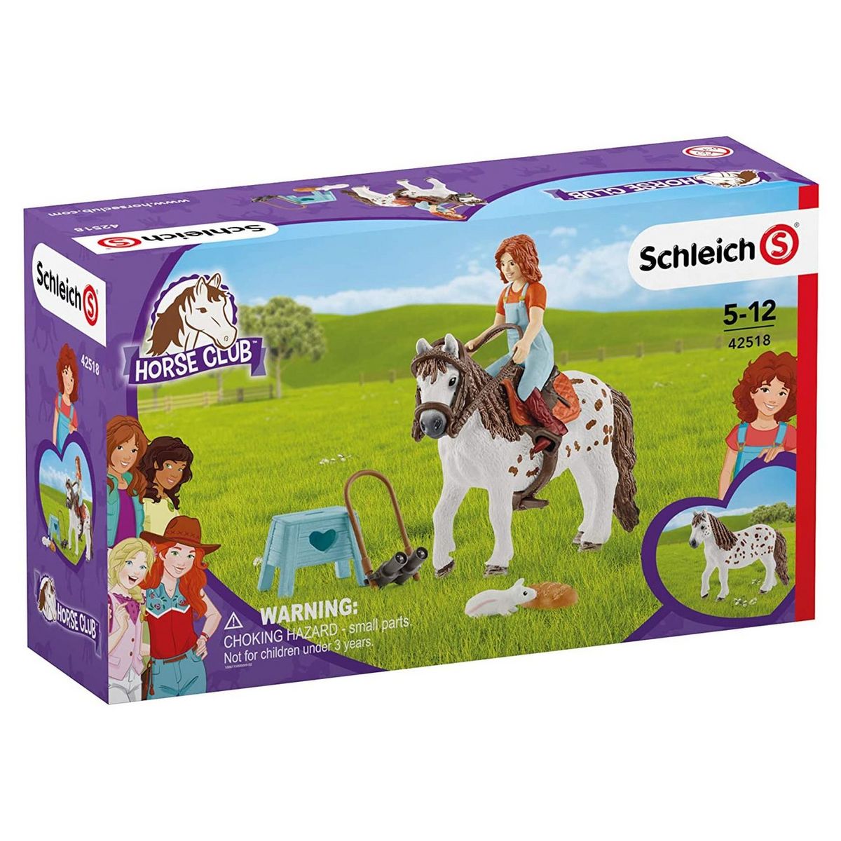 Schleich Figurines Mia et Spotty Horse club