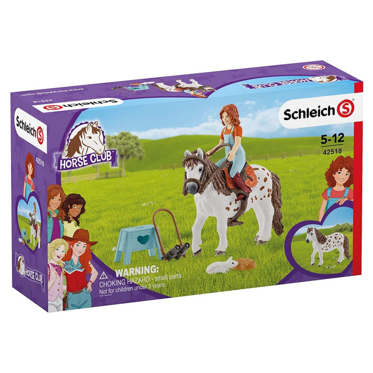 Schleich Figurines Mia et Spotty Horse club
