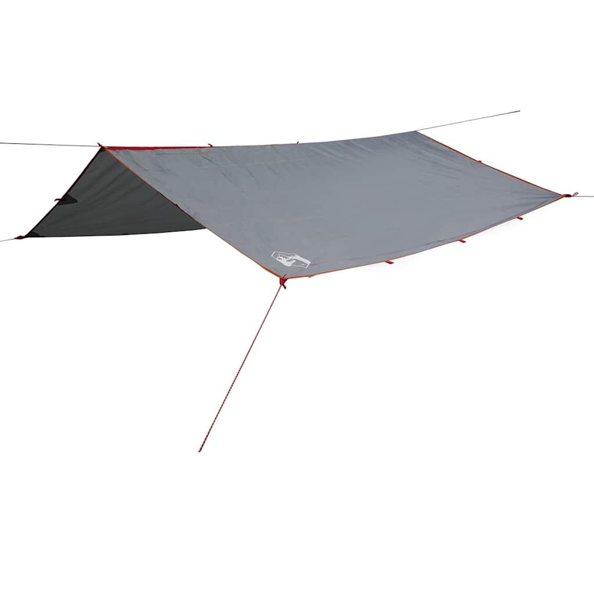 Voir la diapositive 2 : VIDAXL Bache de camping gris et orange 360x294 cm impermeable