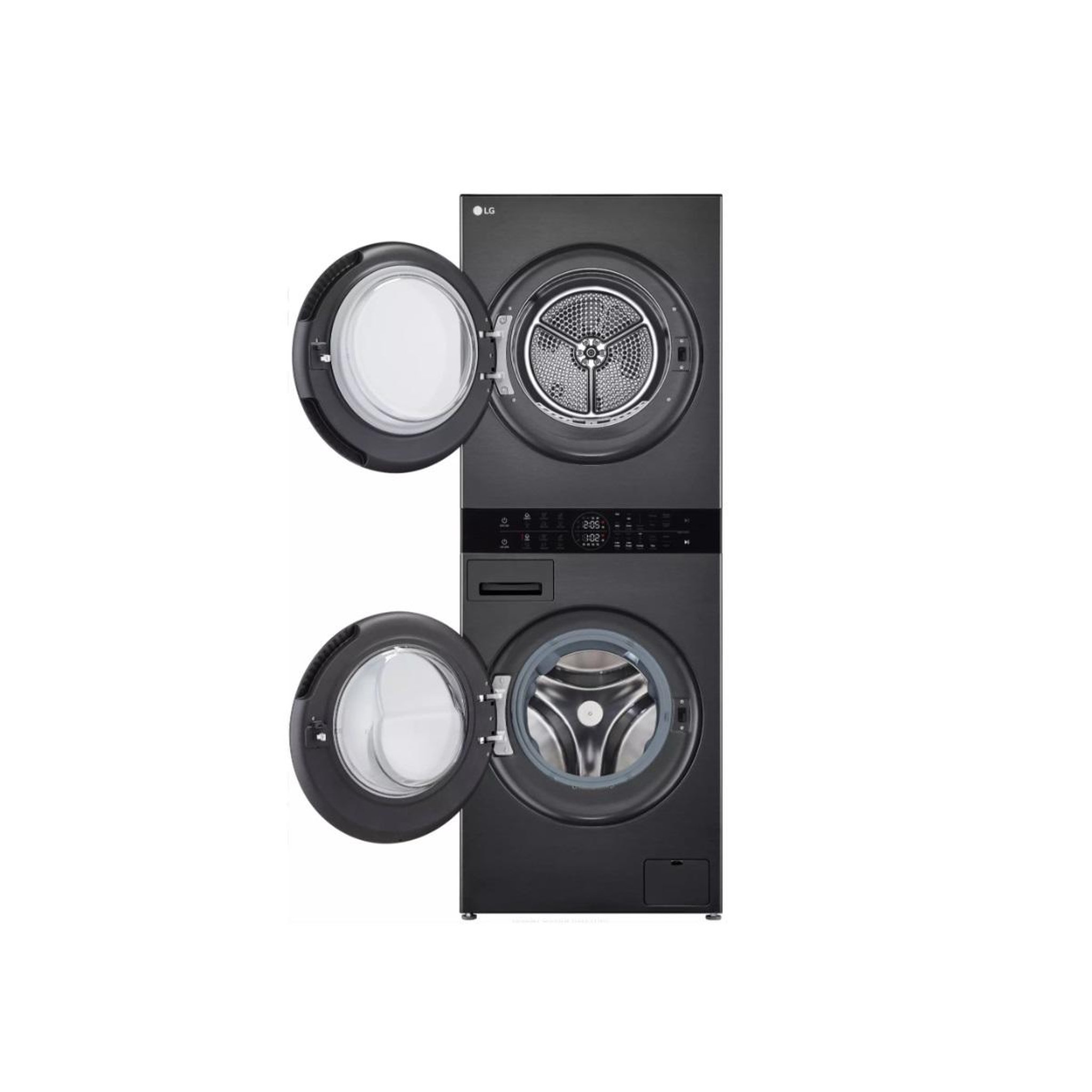 Voir la diapositive 4 : LG Lave-linge 12 kg + sèche-linge 10 kg - F 214 WT 8 PB