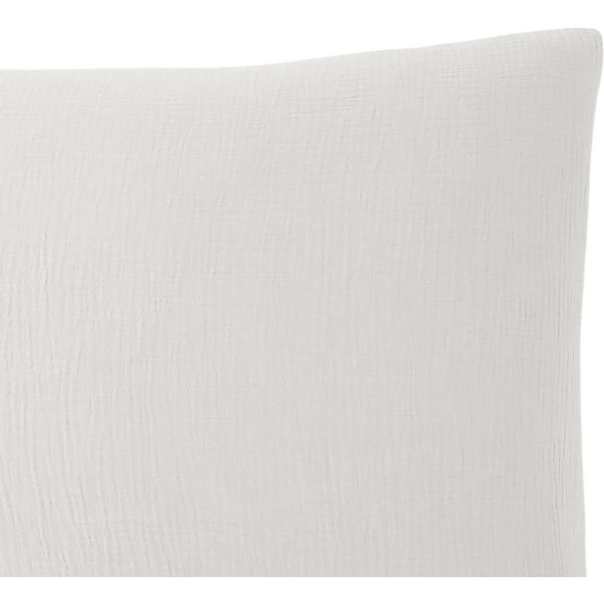 BATON ROUGE Taie d'oreiller 100% gaze de coton