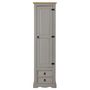 Voir la diapositive 3 : IDIMEX Armoire TEQUILA avec 1 porte et 2 tiroirs, en pin massif