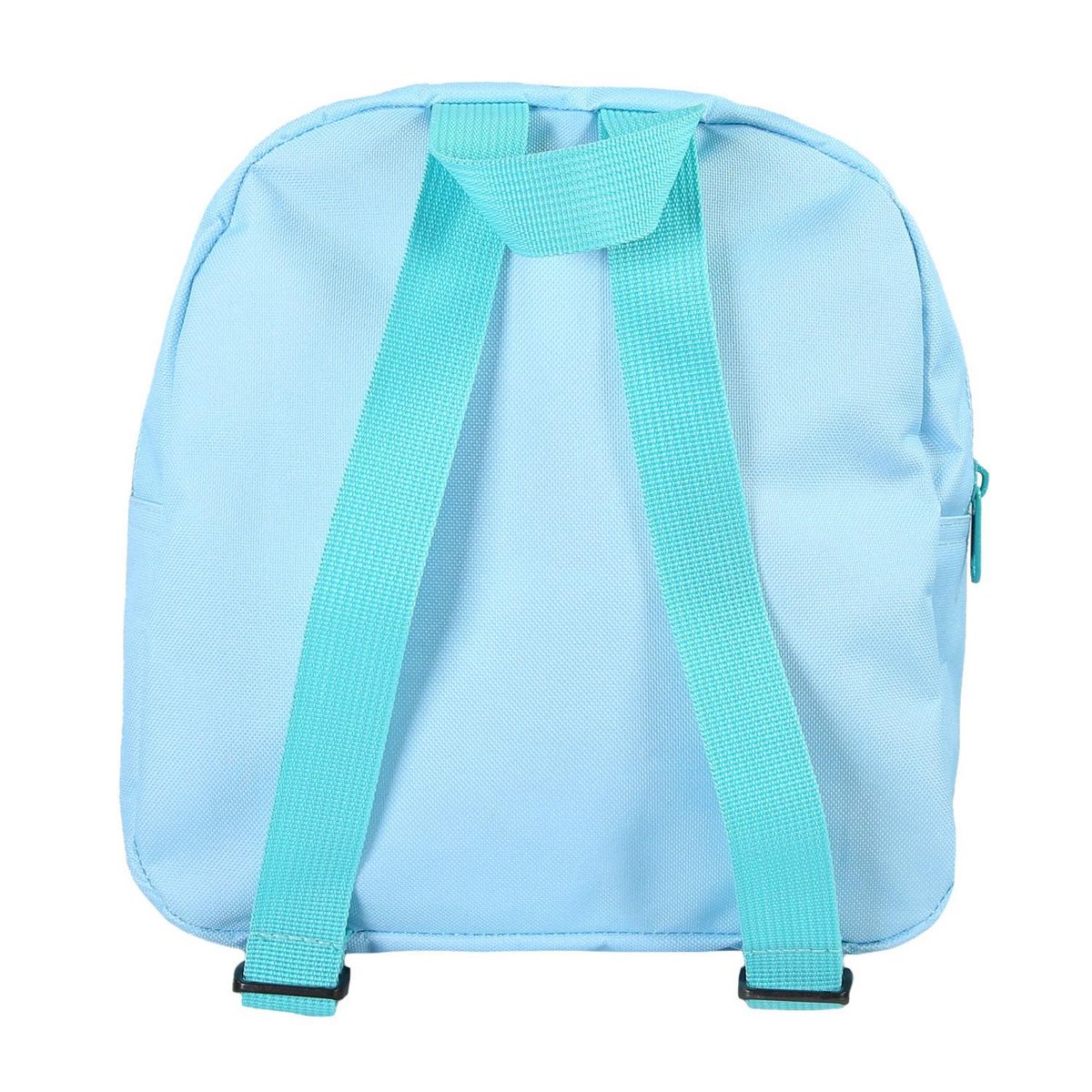 Bagtrotter Bagtrotter - Stitch  - Sac à Dos Scolaire Goûter 24 cm - Bleu Clair - 1 compartiment zippé - Bretelles en Sangle - 24x7x24 cm - Matière Polyester - Sac à Dos Scolaire Maternelle