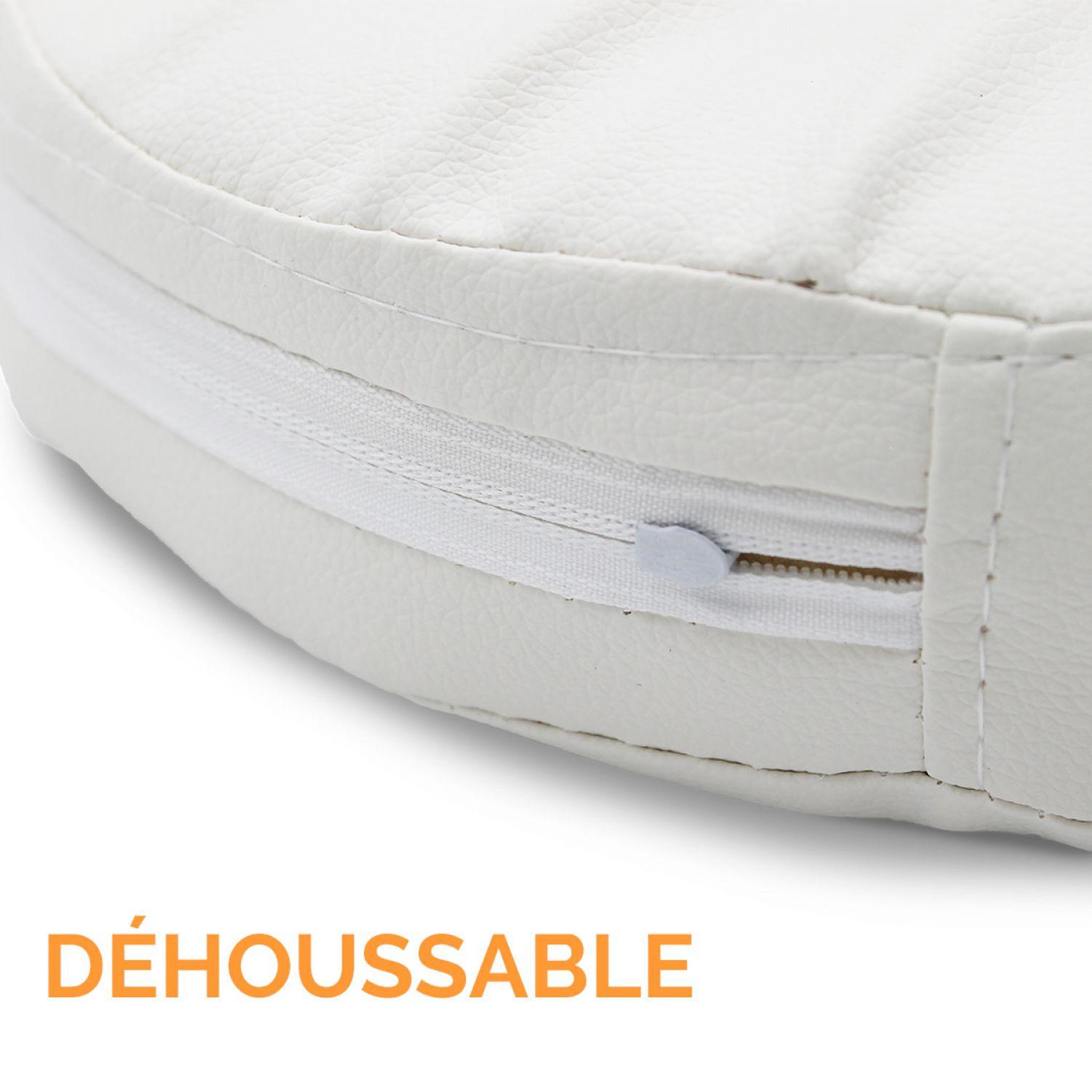 Voir la diapositive 3 : VIVEZEN Coussin, têtière 29,5 x 28 x 7 cm à scratch pour table de massage