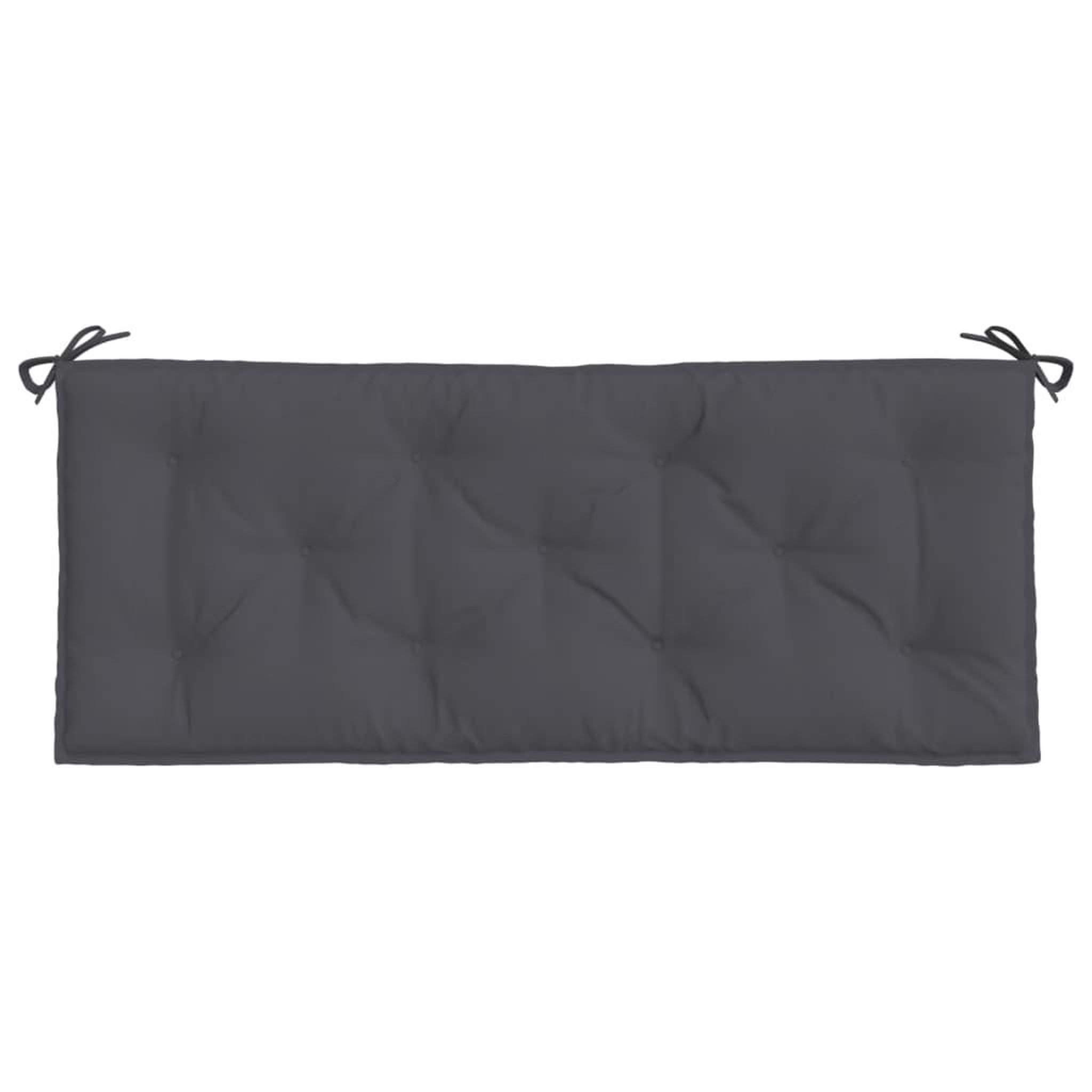 Voir la diapositive 4 : VIDAXL Coussin de banc de jardin anthracite 120x50x7 cm tissu oxford
