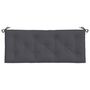 Voir la diapositive 4 : VIDAXL Coussin de banc de jardin anthracite 120x50x7 cm tissu oxford