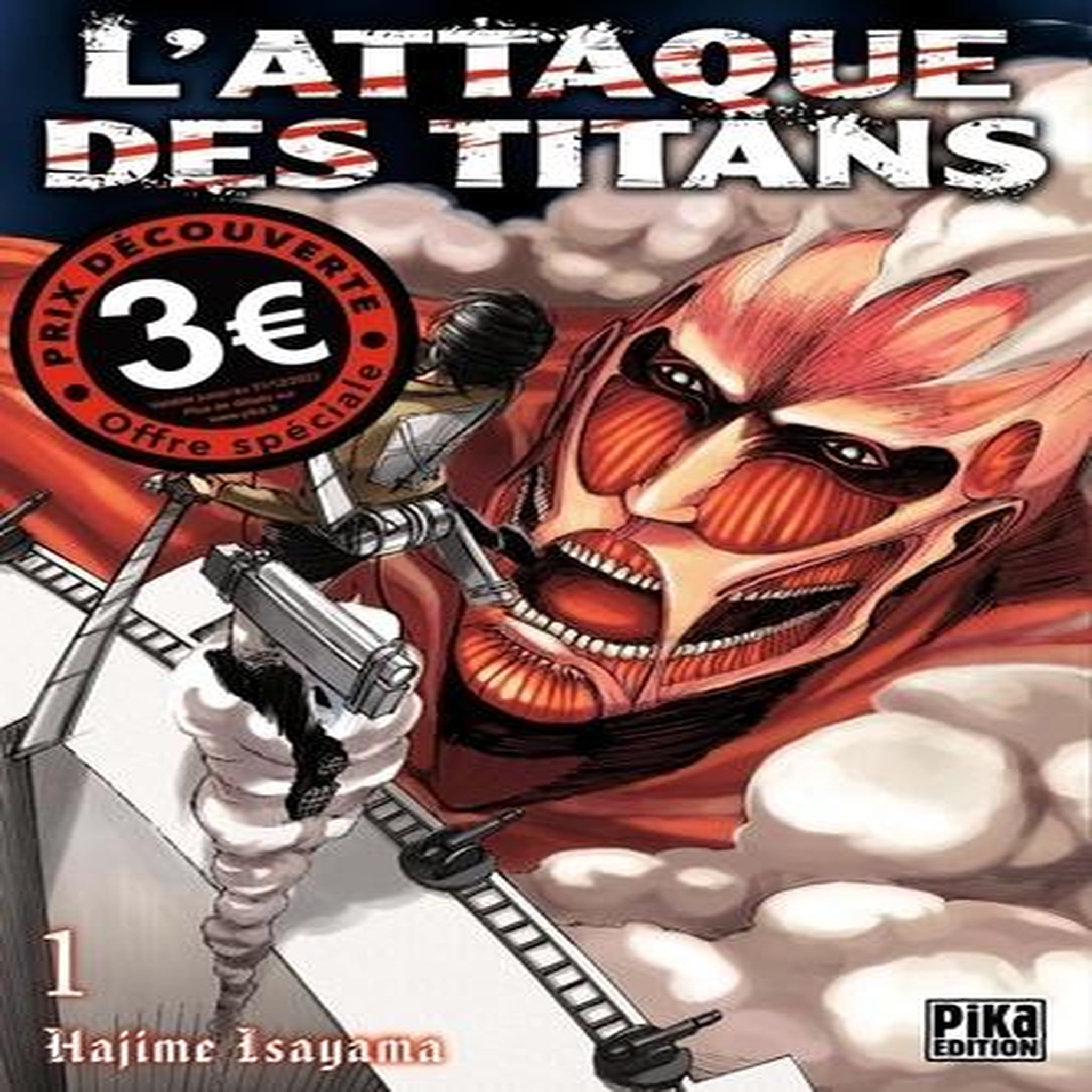 L'ATTAQUE DES TITANS TOME 1 , Isayama Hajime