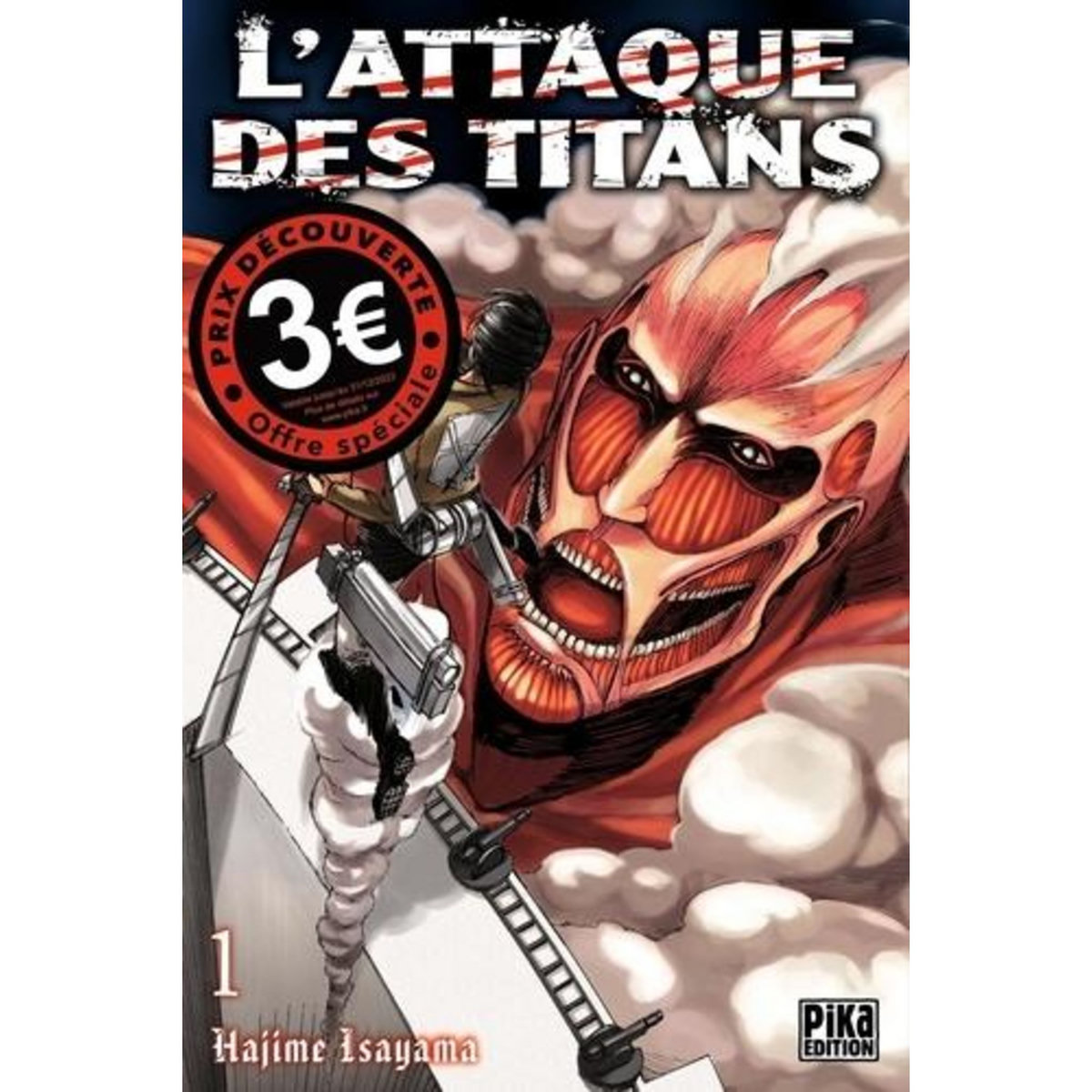 L'ATTAQUE DES TITANS TOME 1 , Isayama Hajime