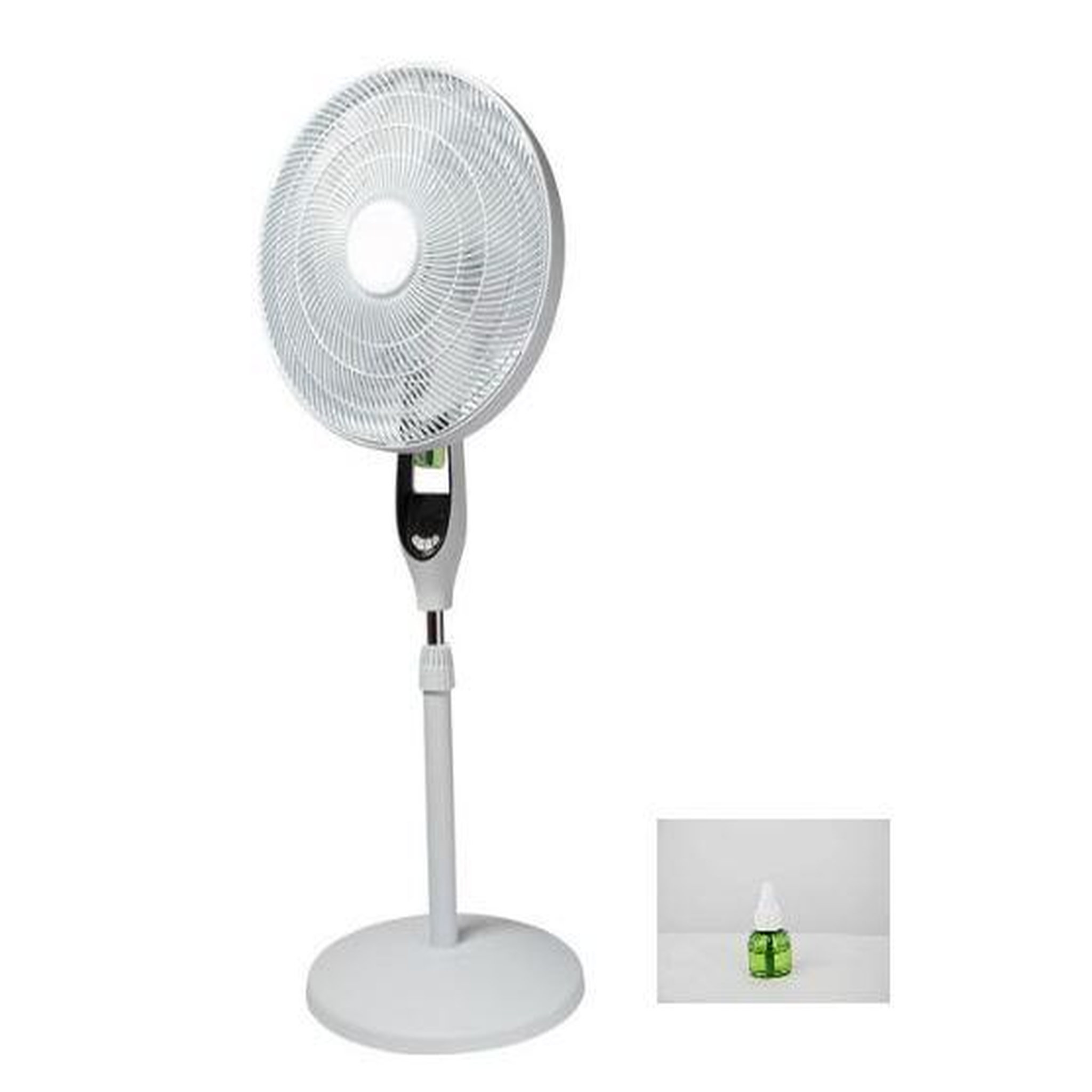 ZERO MOUSTIQUE ZERO MOUSTIQUE : Ventilateur pied 2091 + Recharge anti moustiques 2092 