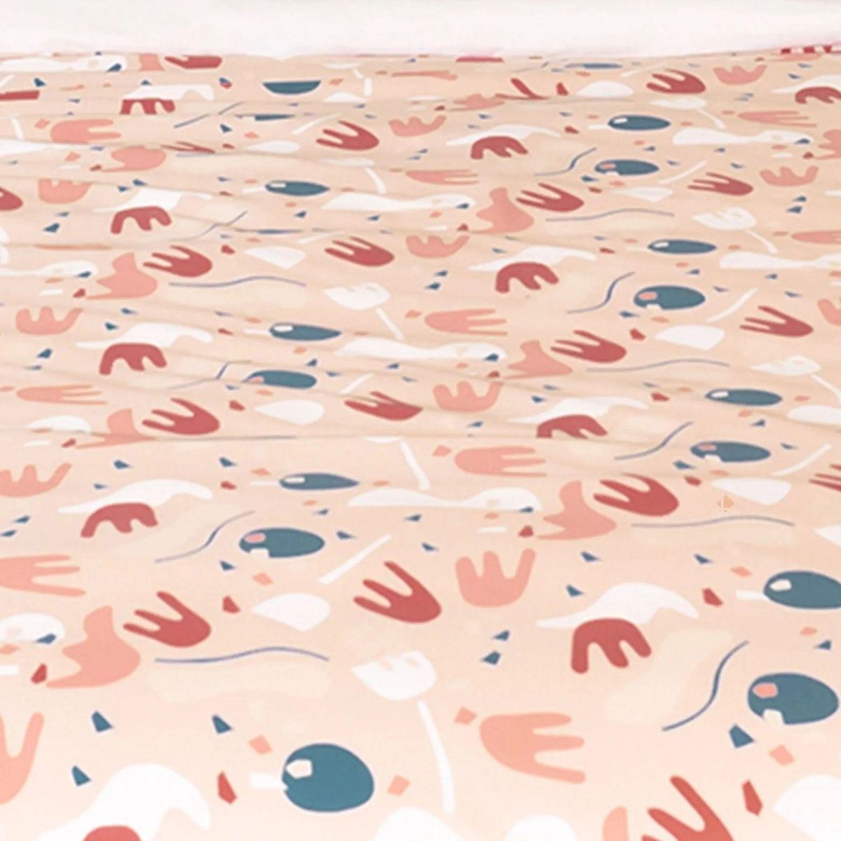 COTE DECO Parure de lit Anaheim - Microfibre 72 g/m² - 220 x 240 cm - Rose