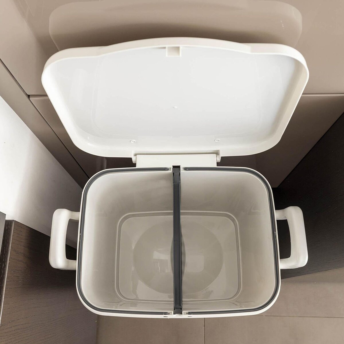 Kitchen move Poubelle tri sélectif avec roulettes 45l - bat-g3150