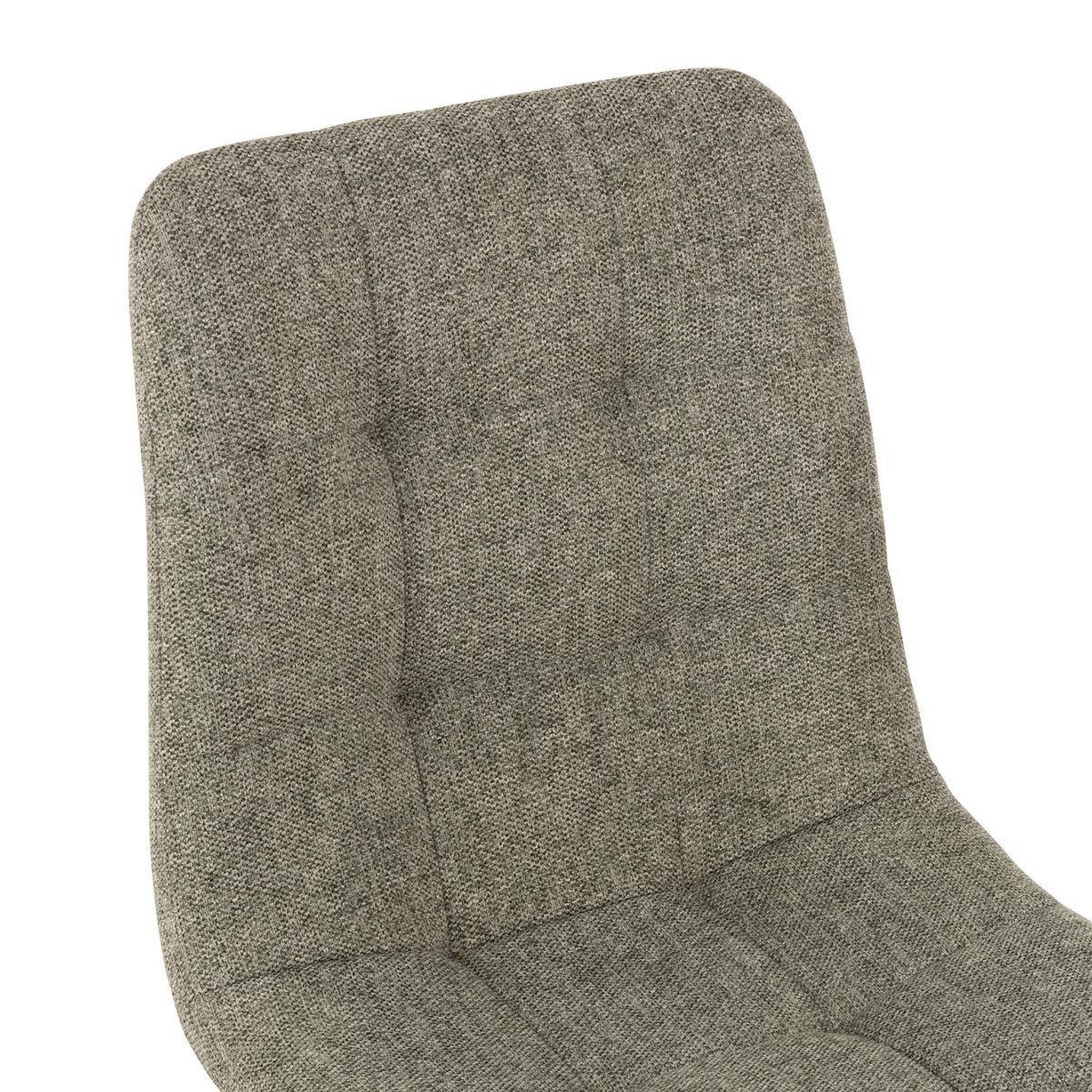 Voir la diapositive 4 : J-LINE Chaise design  babette  90cm gris