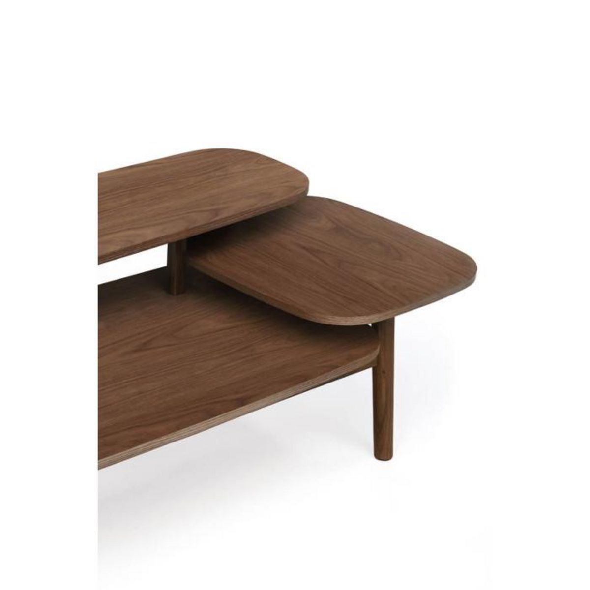 Paris Prix Table Basse en Bois  Eichberg  120cm Noyer