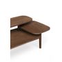 Voir la diapositive 4 : Paris Prix Table Basse en Bois  Eichberg  120cm Noyer