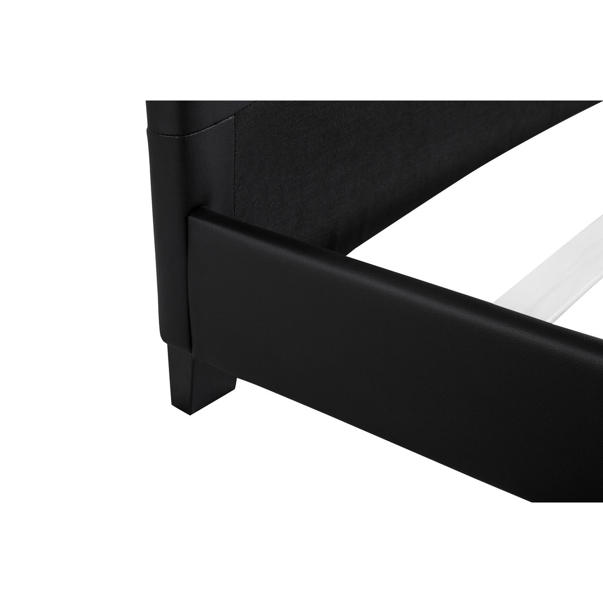 Lit avec tête de lit et sommier à lattes 160x200 cm MARTIN