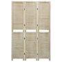 Voir la diapositive 2 : VIDAXL Cloison de separation 3 panneaux 105x165 cm Bois de Paulownia