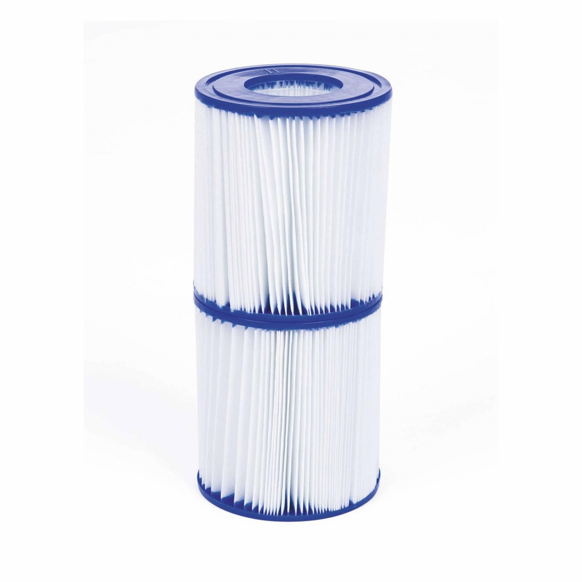SWEEEK Lot de 2 cartouches filtrantes pour piscine Bestway - type 2  - Ø10.6x13.6cm compatibles avec Bestway Aral. Onéga. Opalite. Peridot. Côme. Vostok 4x2 et 5x2. Spinelle 4x2. Volta.