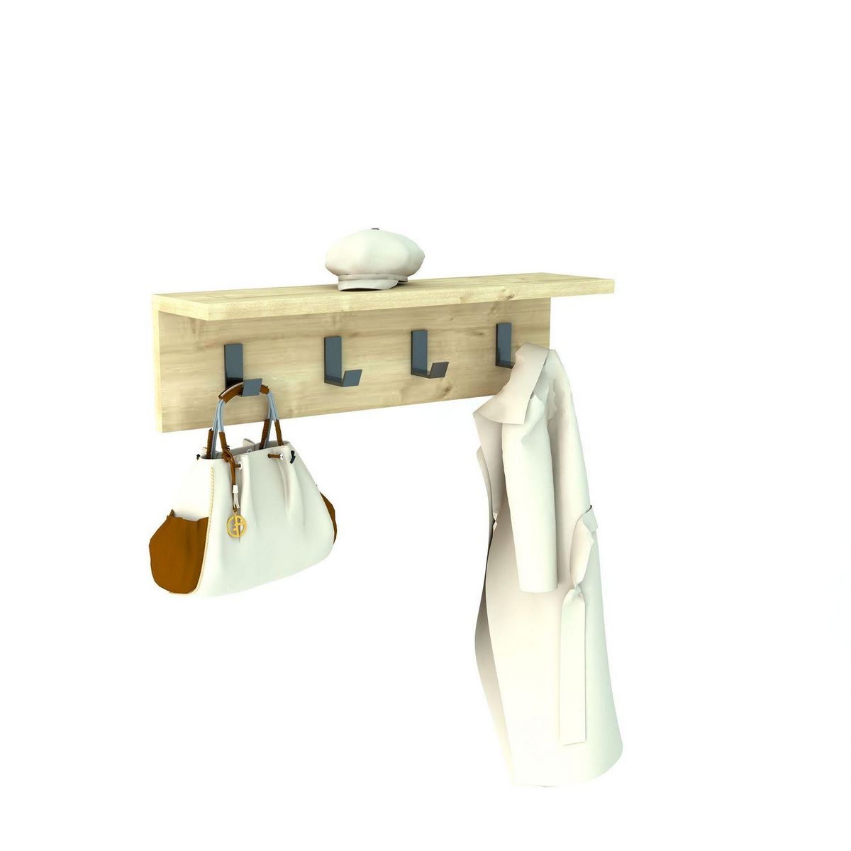 TOILINUX Porte manteau Ayla