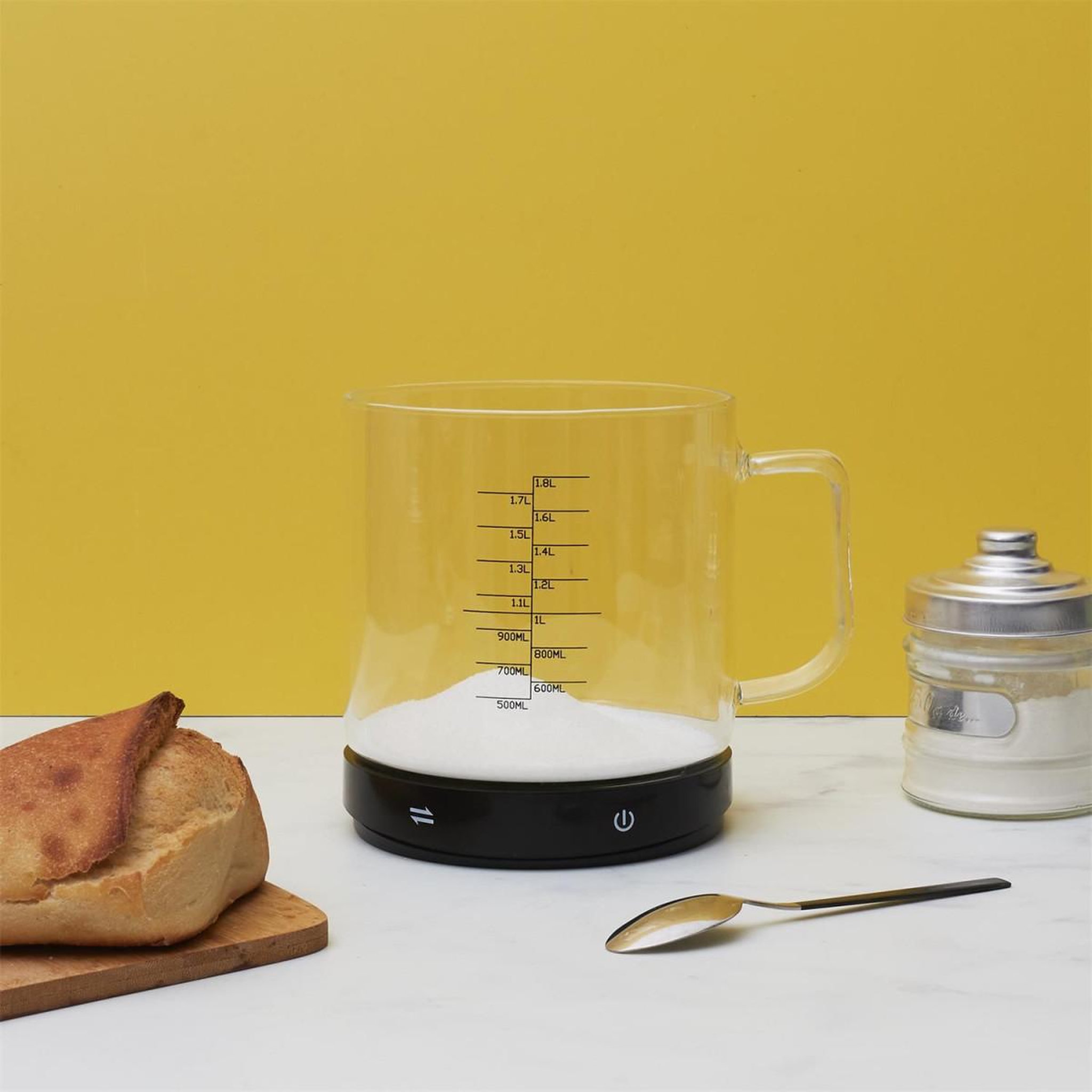 Voir la diapositive 5 : COOK CONCEPT Balance verre doseur  amovible  1,5l transparent