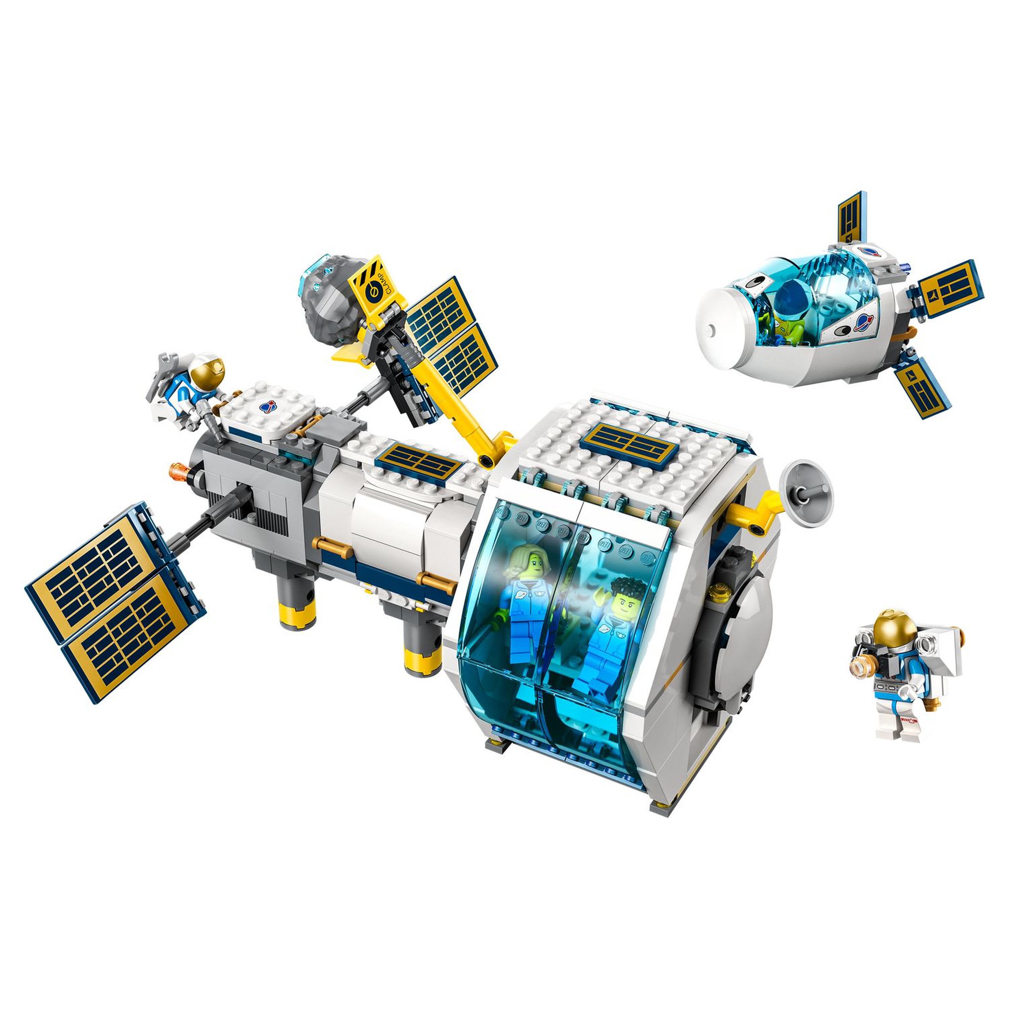 Voir la diapositive 3 : LEGO City 60349 - La Station spatiale lunaire 