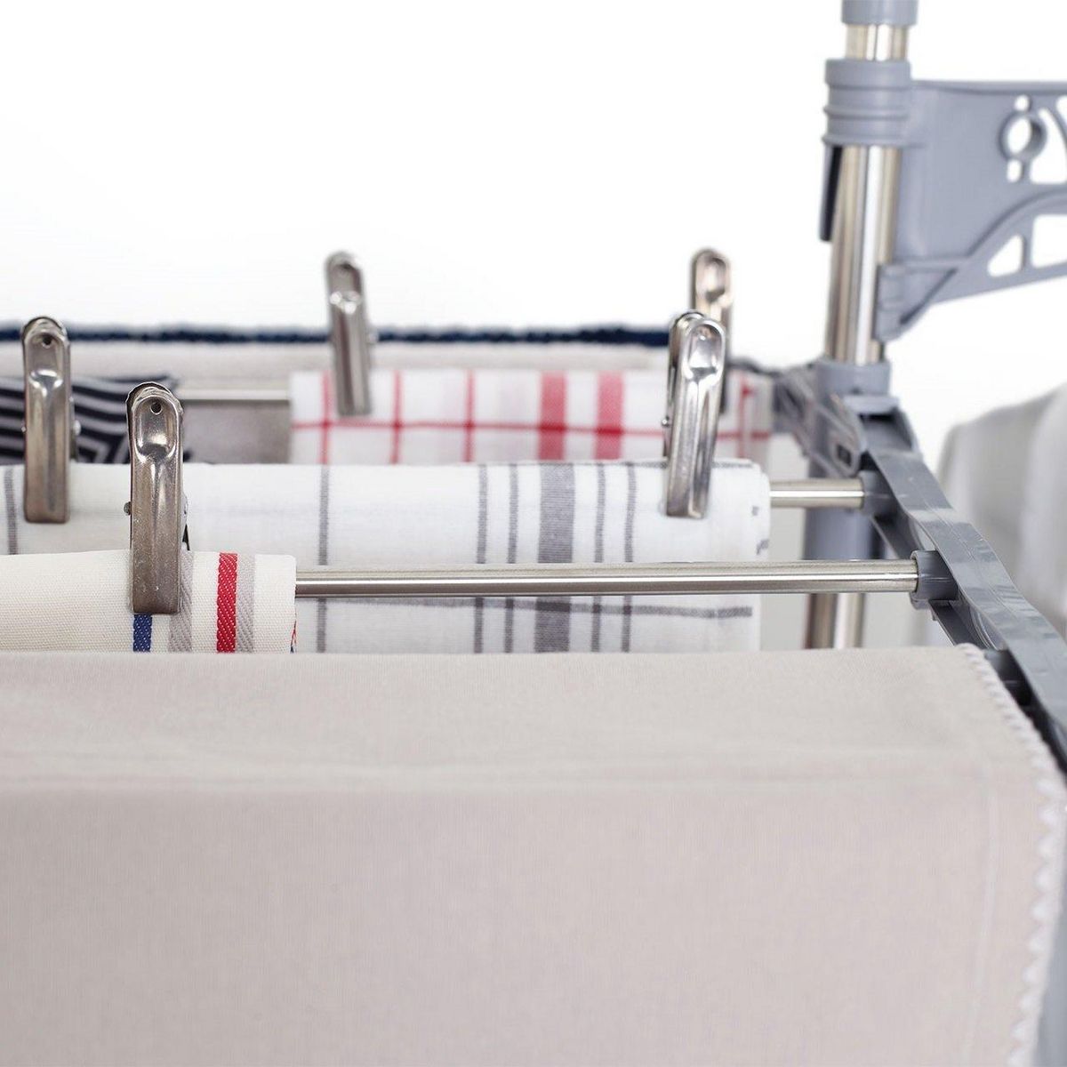 Kitchen move Séchoir à linge 30m 4 niveaux + accessoires - bat-tr-27s