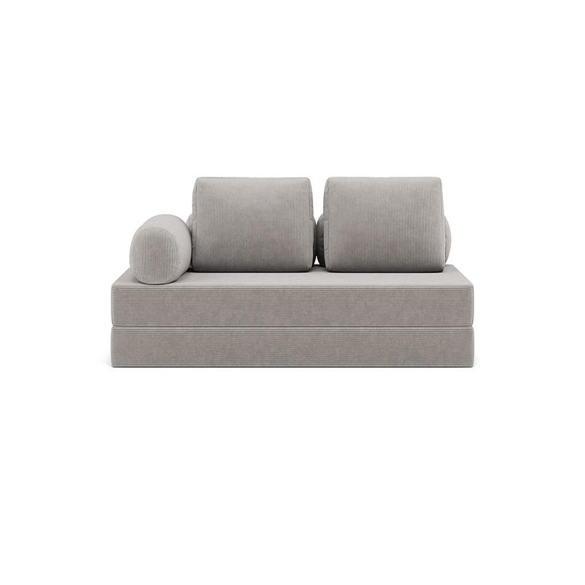 Voir la diapositive 1 : LISA DESIGN Lonny - canapé 3 places convertible en velours côtelé