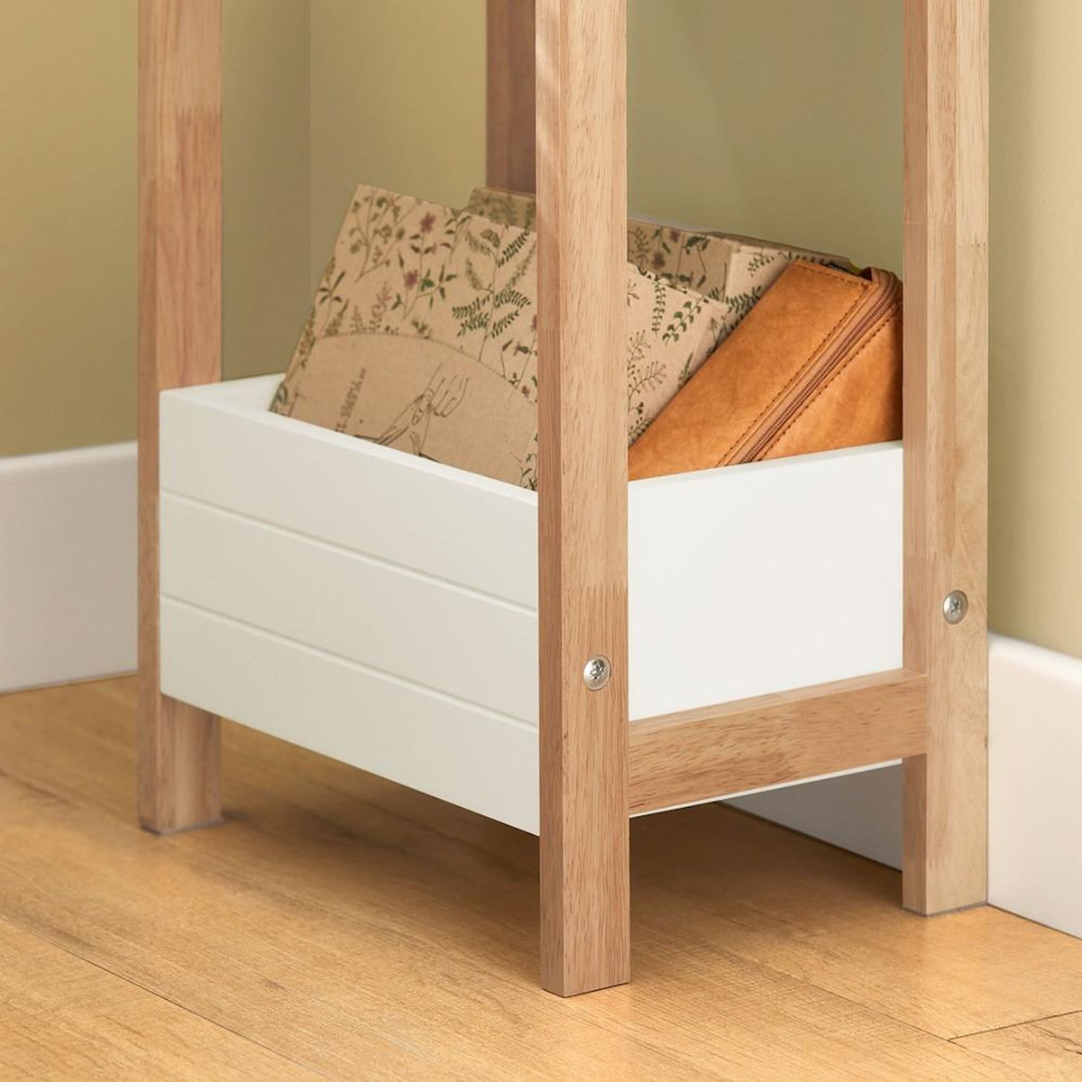 SOBUY SoBuy - Étagère de salle de bain à 2 étagères - Industriel - FRG226