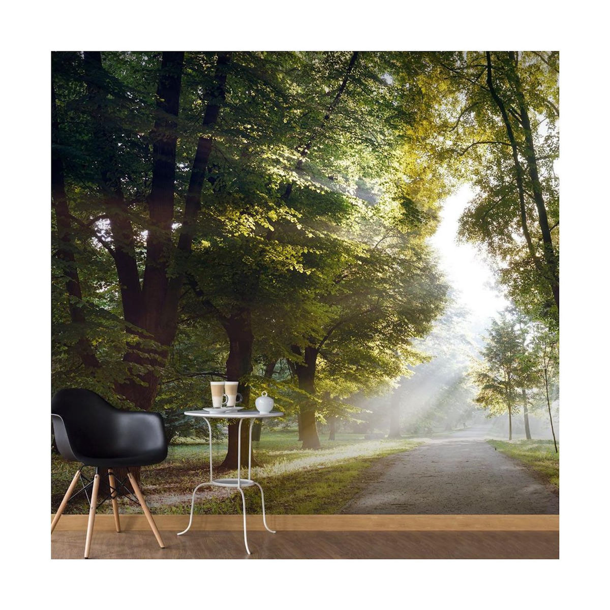 Paris Prix Papier Peint  Promenade Matinale
