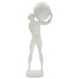 Voir la diapositive 3 : Paris Prix Statuette Homme Athlétique  Atlas  50cm Blanc