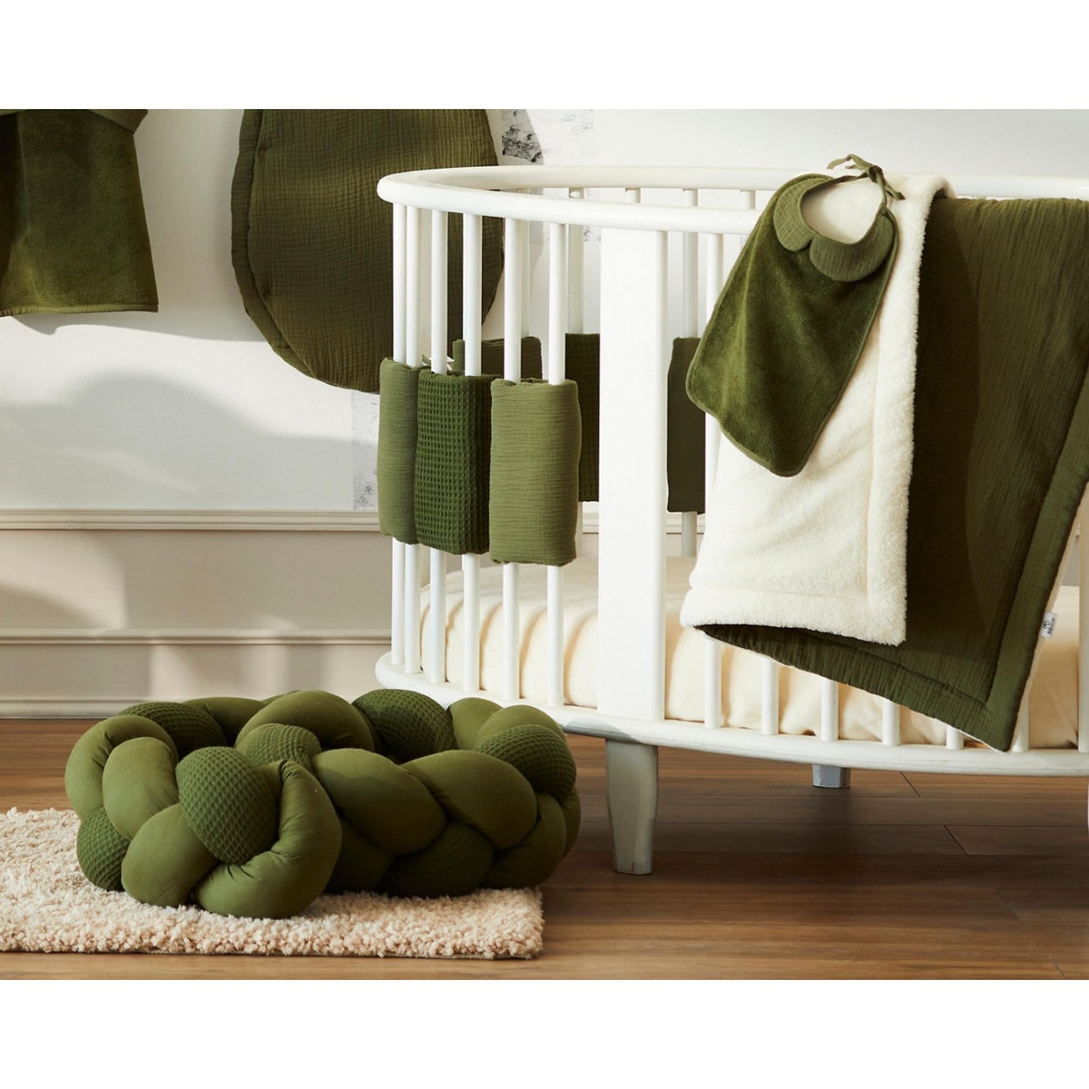 BB&CO Tresse décorative bébé multi-usage 100% coton Mix and Match