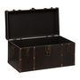 Voir la diapositive 6 : ATMOSPHERA Lot de 3 Malles de Rangement  British  80cm Marron