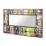 Paris Prix Patère Murale 4 Crochets  Home  80cm Multicolore