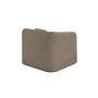 Voir la diapositive 4 : LISA DESIGN Ikare - module d'assise d'angle gauche - en tissu